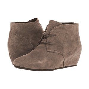 Nine West Joanis Wedge Suede Bootie